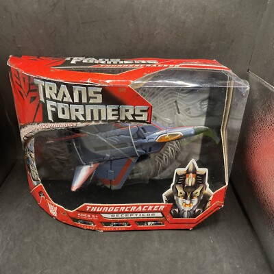 NEW! Transformers Movie THUNDERCRACKER Voyager Decepticon Figure 2007 RID Seeker
