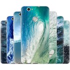 dessana Wellen Schutz Hülle Case Handy Tasche passend für Huawei