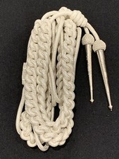 Aiguillette Silver Mylar Army Air Force Navy