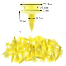 For 1978-1988 Monte Carlo El Camino Door Trim Panel Clips - 50 Pcs Fast Ship