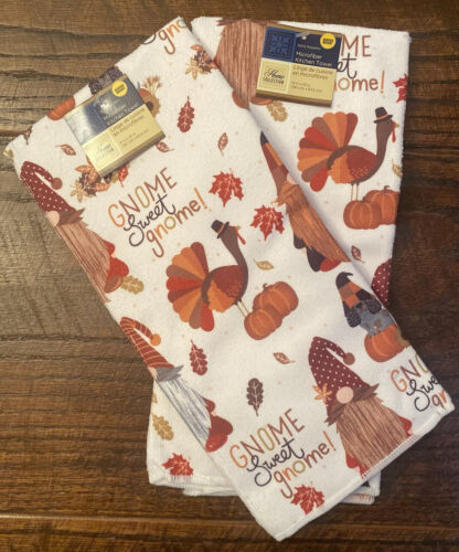 Fall Gnome Kitchen Towels, Fall Gnome Pot Holders & Fall Gnome Oven Mitts Bundle - Picture 5 of 19