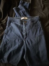 American Apparel The Easy Jean Dark Wash Denim Leggings Jeans Small EUC