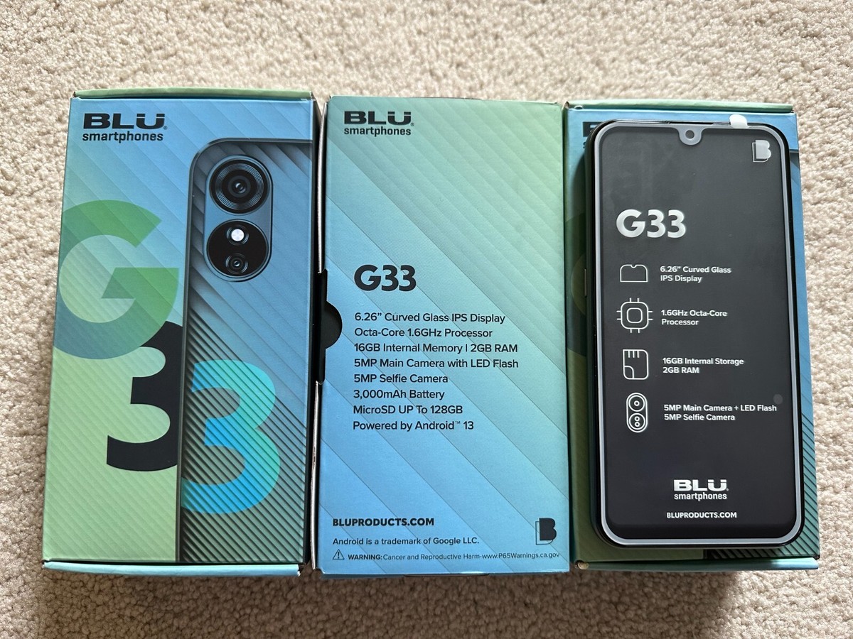 Blu Smartphone G33: Unleash Next-Level Performance