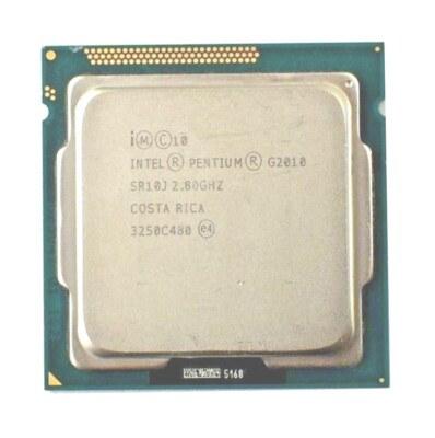 Intel Pentium G2010 2.8GHz Dual Core CPU Processor SR10J