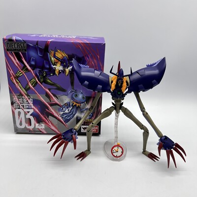 DIABLOMON ダイキャストフィギュア 03 Digimon Diablomon Digivolving Spirits 03 Action Figure BanDai