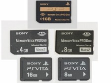 SONY PS VITA Memory Card  Sony Memory Stick Pro Duo For Sony Official 8GB 16GB