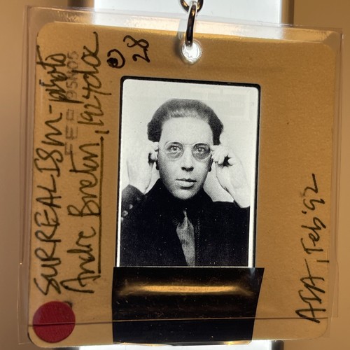 Andre Breton “Artist In 1924” 35mm French Surrealism Art Slide KEYCHAIN 726