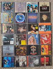 Hard Rock CDs - Def Leppard Slayer Satriani S...