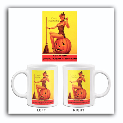 Some Pumpkins - 1940's - Matchbook Advertising Mug