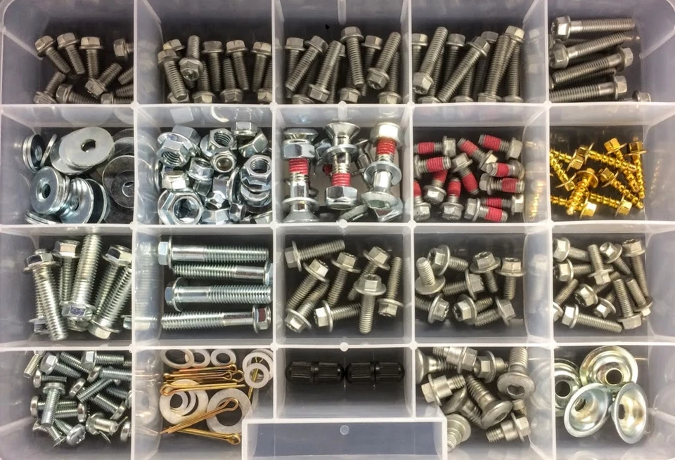 250pc HUSQVARNA Bolt Kit TE TC CR FC FE 65 85 100 144 125 250 300 350 450 501 - Image 2 of 2