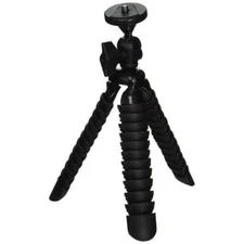 Vivitar 7" Small Rubberized Spider Tripod f/ Cameras #VIV-SP-7-BLK USA Free Ship