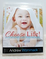 Andrew Wommack Choose Life Interviews Testimonies USB Flash Drive Pro Life Study