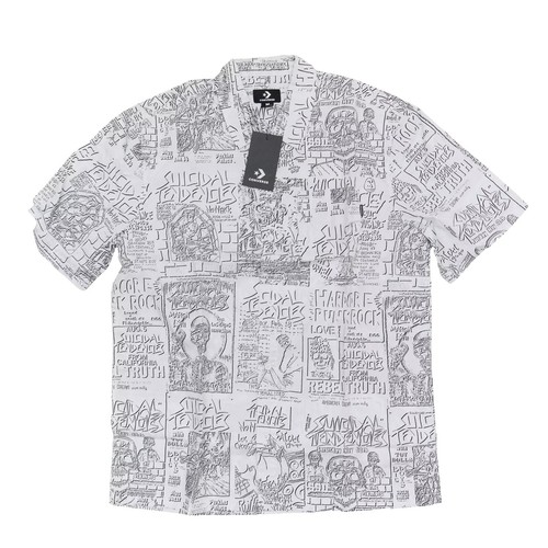 MINED/CONVERSE TOKYO レースアップ サイズ1 半袖Ｔシャツ カットソー ブラック レディース マインデニム/コンバーストウキョウ【中古】5-0708S♪ MINED/CONVERSE TOKYO レースアップ サイズ1 半袖Tシャツ カットソー