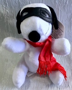 snoopy red baron plush