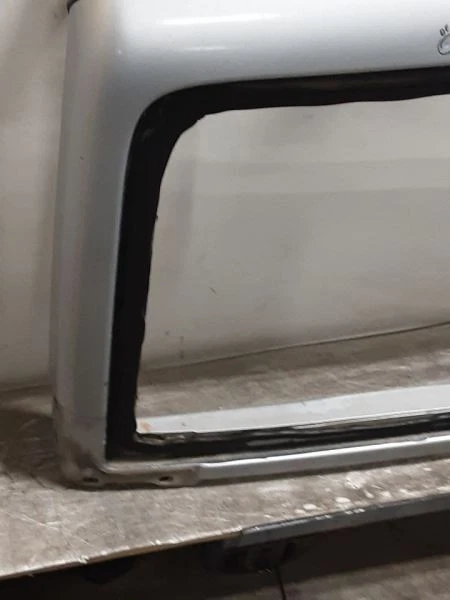 Marco de parabrisas Jeep JK Wrangler OEM solo PS2 plata brillante 2007-2017 111454 Foto 2 de 4