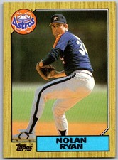 ⚾ 1987 Topps #757 Nolan Ryan Houston Astros