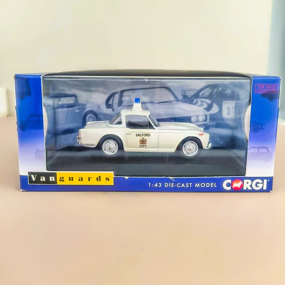 1/43 Corgi Vanguards VA11507 Triumph TR4A Salford City Police Diecast Car Model - Image 2 of 4