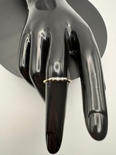 Antique 18ct Gold Diamond ring fully hallmarked with 18ct & 2222 VGC. Size M.