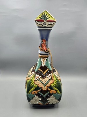 Dulce Amargura Extra Anejo Tequila Decanter Collectible Ceramic Empty Bottle