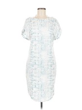 H By Halston Women White Casual Dress M