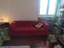 Divano IKEA KLIPPAN Rosso - Sfoderabile e Lavabile