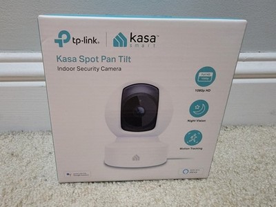 TP-LINK Kasa Spot Pan Tilt Surveillance Camera - White (KC115)