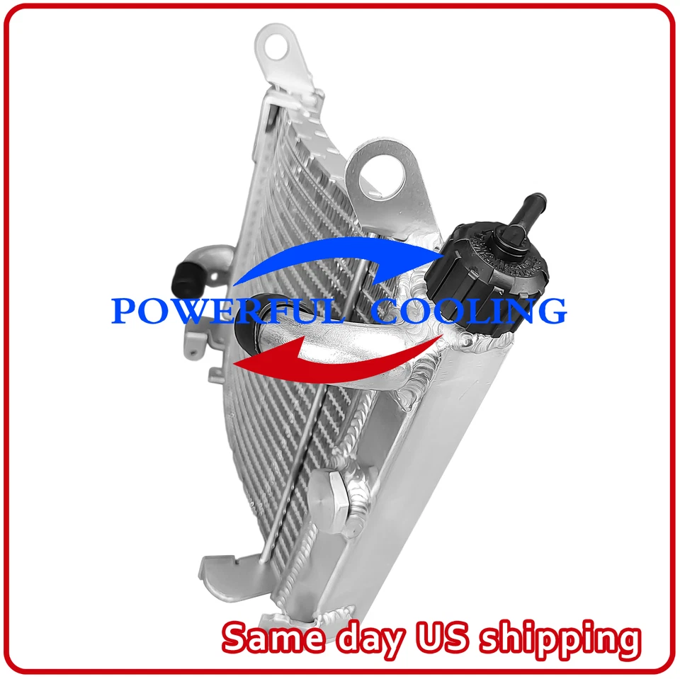 Radiador de aluminio de refrigeración Racing para KTM 690 Enduro SMC R 2008-2019 repuesto Foto 2 de 4