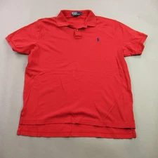 Polo Golf Ralph Lauren Shirt Mens Large Short Sleeve Lightweight Red