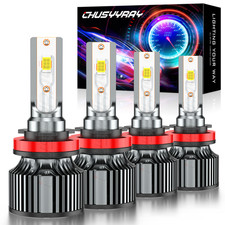 For Nissan Altima 2007-2018 4x Led Headlight Bulbs Highlow Beam Combo Kit 6000k For Nissan Altima 2007-2018 4x Led Headlight Bulbs Highlow Beam Combo Kit 6000k