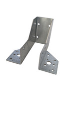 Galvanised Steel Timber Joist Hanger 110mm x 40mm x 2mm Heavy Duty Adjustable Be