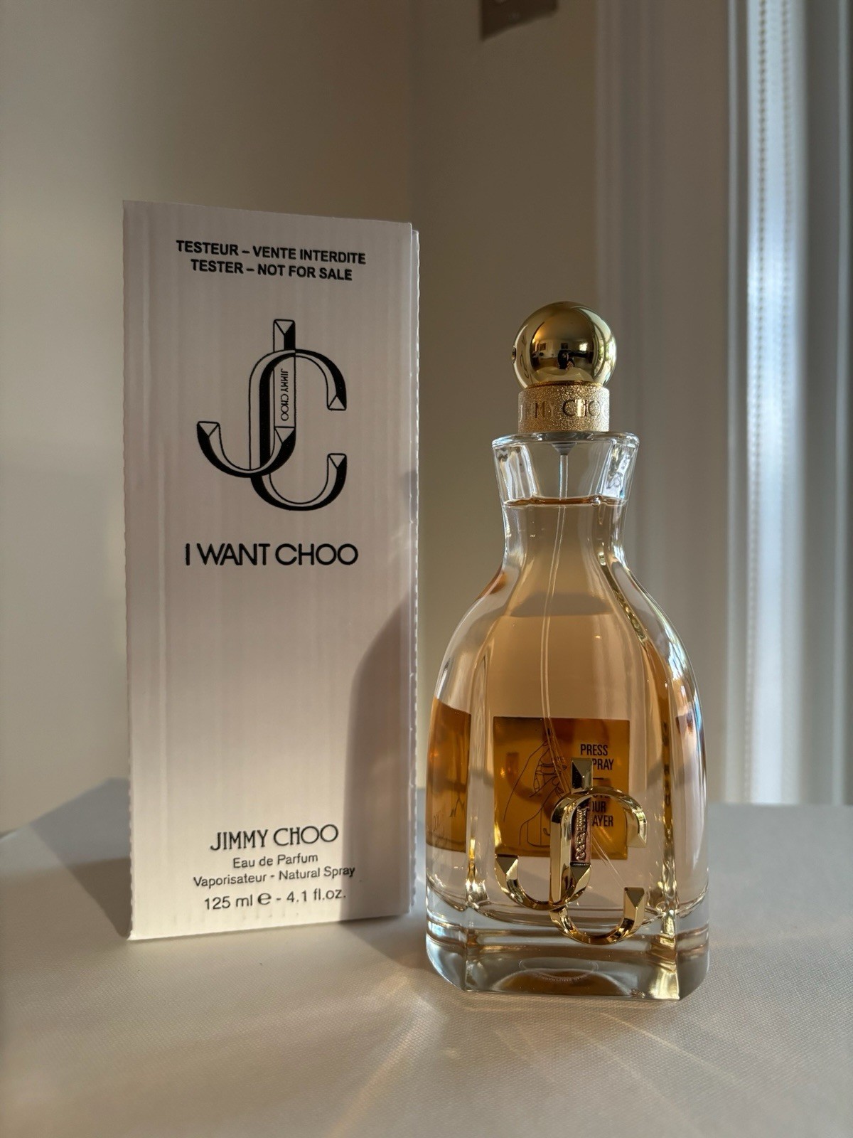 Jimmy Choo Women's I Want Choo Eau de Parfum Spray 4.1 fl oz [New Tester]