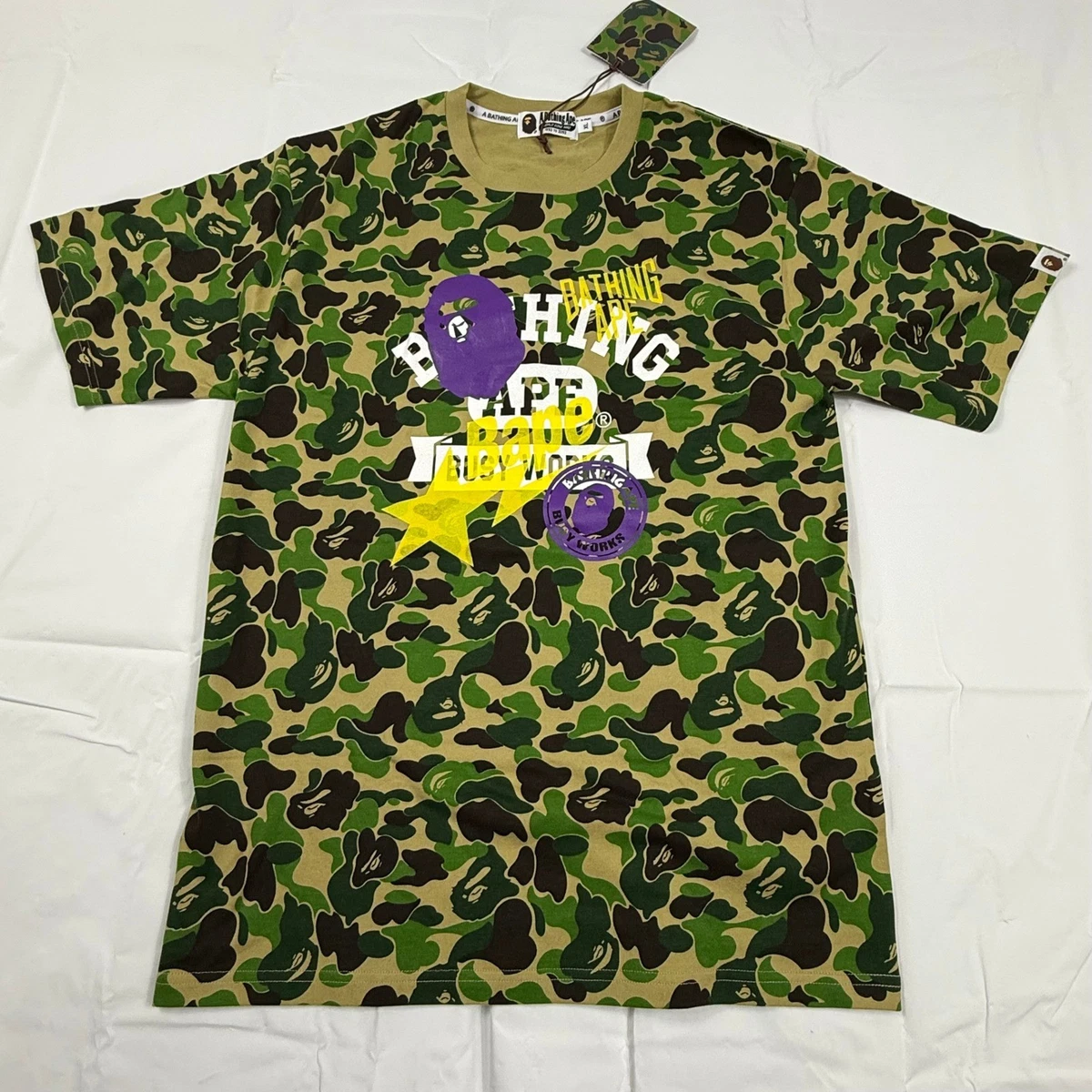 A Bathing Ape Green Shirts for Men for sale | eBay