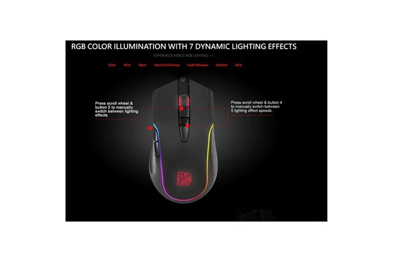 Thermaltake Esports Neros RGB Optical Gaming Mouse