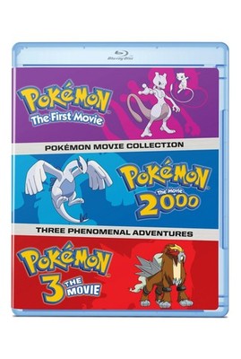 Pokémon - The First Movie / Pokemon - The Movie 2000 / Pokémon 3 Blu-ray Veron