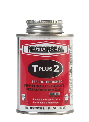 RectorSeal 23631 White Slight Odor Resinous Pipe Thread Sealant Paste 0.25 Pint