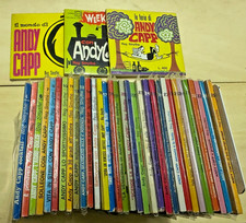 ANDY CAPP EDITORIALE CORNO COMICS BOX PRIMA SERIE COMPLETA 1/35 MOLTO BELLA