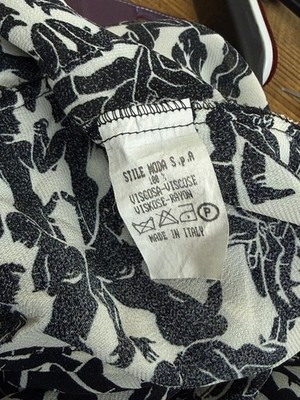 Jean Paul Gaultier SS96 Men Orgy Erotic Allover Print Skirt Size M