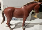 Marx Johnny West Sorrel horse w/tack