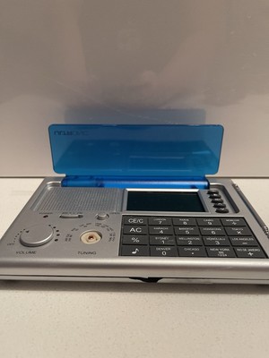 Ultronic Ultra Slim Multi-Function Radio w/ Calendar Calculator Alarm Clock