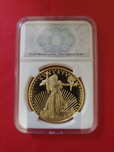 2011 American Gold Eagle Liberty 1oz 24K Proof Like Coin In Protective Slab Case