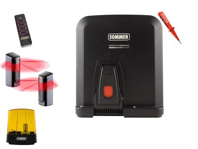Sommer STArter S3+ Schiebetorantrieb 400kg EADAMS Set 5in1K