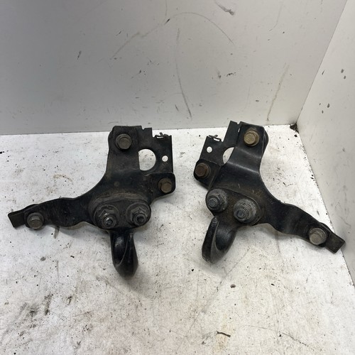 99 00 01 02 03 04 Jeep Grand Cherokee WJ Factory Tow Hooks BLACK + All Hardware