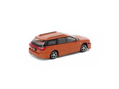 SUBARU LEGACY Touring Wagon 本体 Subaru Legacy Touring Wagon GT-B Orange BM Creations 1:64 Scale