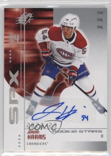 2022-23 SPx 2002-03 Retro Rookies Lunar Waves Jordan Harris #R-83 Rookie Auto RC