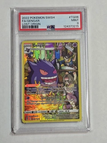 Gengar PSA 9 #TG06 Pokémon TCG GRADED