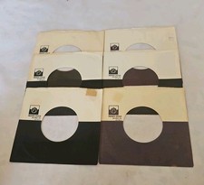 45 RPM 7" RECORD SLEEVES CO. SLEEVE 6 PACK SEE PHOTOS Private Stock SLV358 