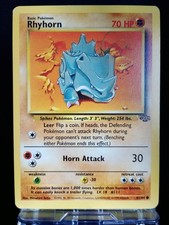 Pokemon Ryhorn #61/64 Jungle Set WOTC Vintage EN NM