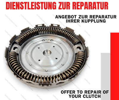 GETRIEBEKUPPLUNG POWERSHIFT 6DCT450 MPS6   VERSTÄRKTES BOGENFEDERSYSTEM