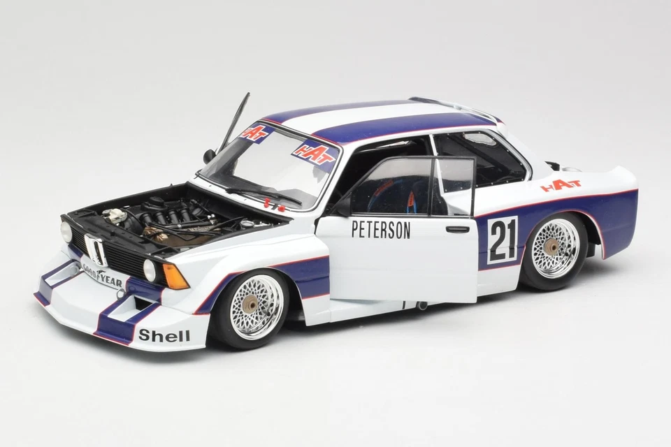 100772121-O BMW 320i E21 Hat n21 R.Peterson DRM 1977 No Outside Box Minichamps 1 - Image 2 of 4