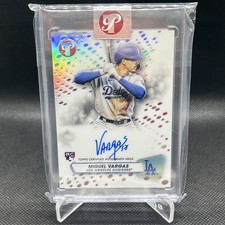 2023 Topps Pristine Miguel Vargas Rookie Autograph ON CARD RC AUTO DODGERS. rookie card picture